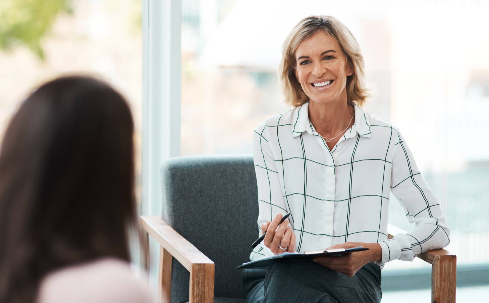 Counseling session for anxiety treatment in Colorado Springs.